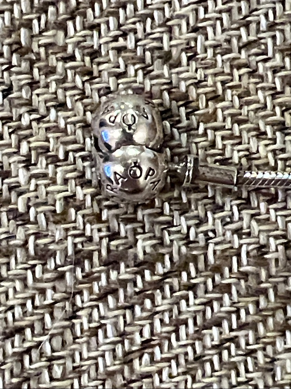 Girls Pandora Sterling Silver Essence or ME Mini Charm Bracelet - Picture 6 of 11